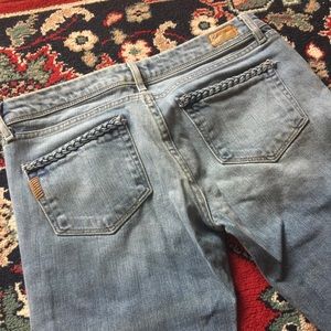 Paige light wash denim